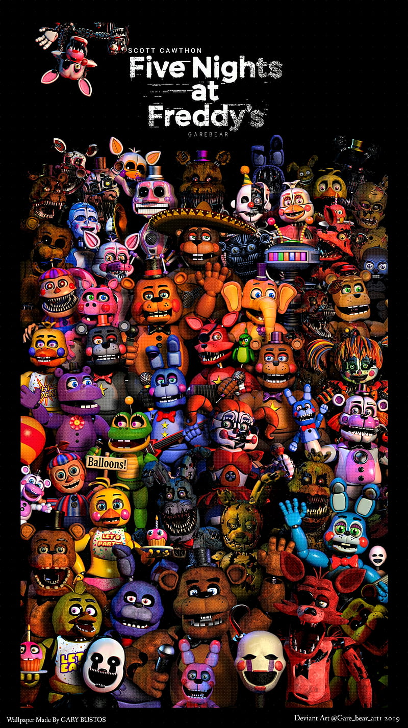 Five Nights at Freddys Movie Poster 4K Wallpaper iPhone HD Phone 8681k