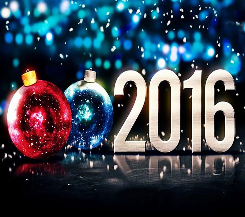 Happy New Year 2016, HD wallpaper