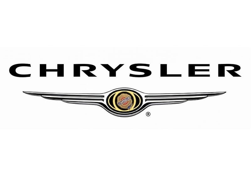 Chrysler Logo, logo, chrysler, HD wallpaper