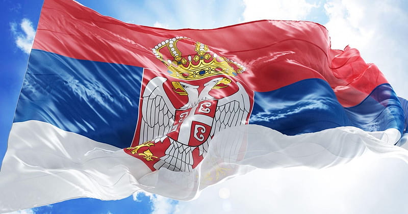 Srbija Serbian Flag, Srbija, Serbian flag, Trobojka, Serbia, Republika Srpska, Flag, HD wallpaper
