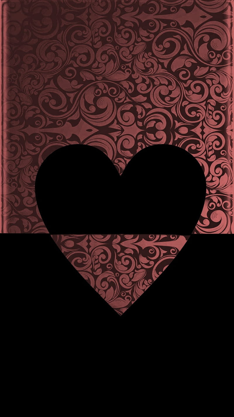 Pinky, black and pink, heart, love black, pink, HD phone wallpaper | Peakpx