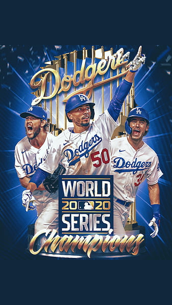 World Series Champs, 2020, baseball, champions, dodgers, la, los angeles,  works series, HD phone wallpaper