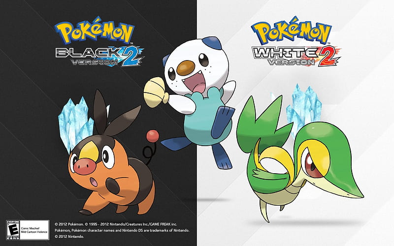 Same Starters, New Adventure, oshawott, snivy, tepig, unova, HD wallpaper