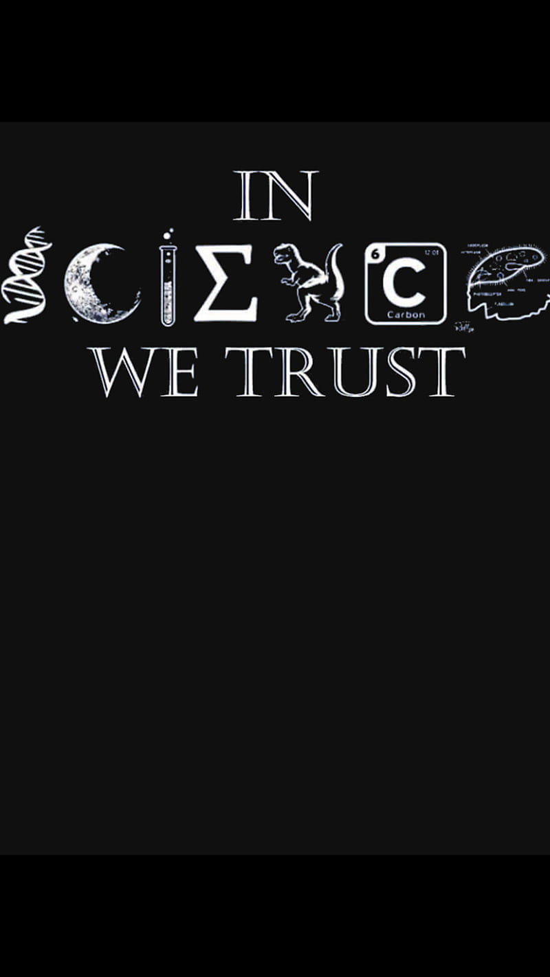 In science we trust, funny, HD phone wallpaper
