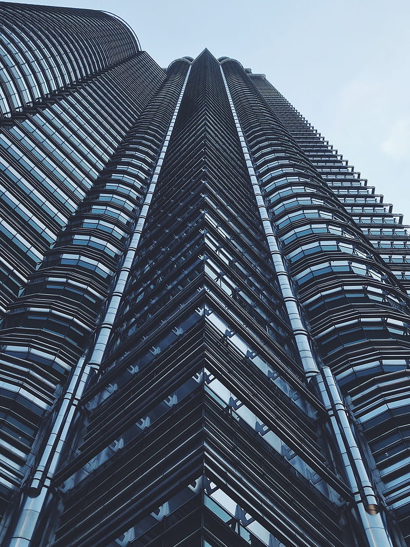 low angle graphy of high rise building, HD phone wallpaper