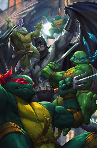 HD batman and tmnt wallpapers | Peakpx