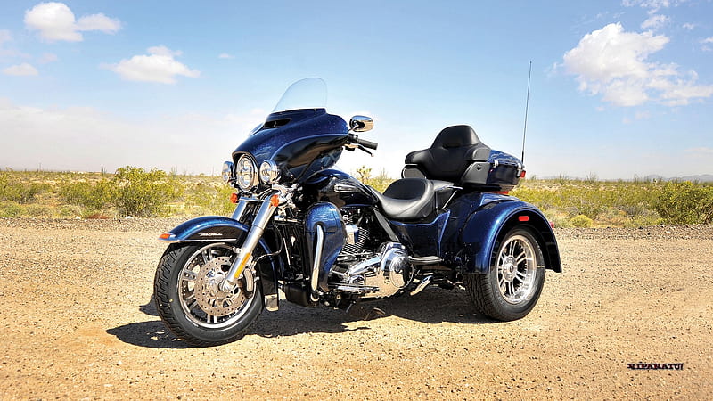 Harley-Davidson Trike Tri Glide Ultra Classic 2014, Classic, Harley-Davdson, Tri, Ultra, Trike, Glide, HD wallpaper