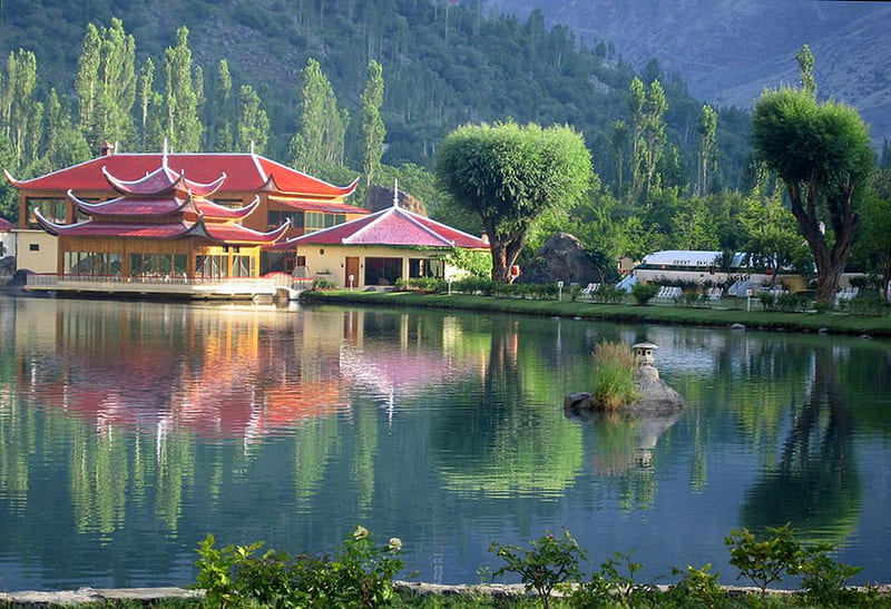 Shangril-La-Resort-Skardu-Pakistan, resort, shangril-la, pakistan, skardu, bonito, HD wallpaper