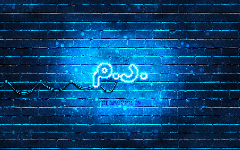 Moroccan dirham neon icon blue background, currency, neon symbols, Moroccan dirham, neon icons, Moroccan dirham sign, currency signs, Moroccan dirham icon, currency icons, HD wallpaper