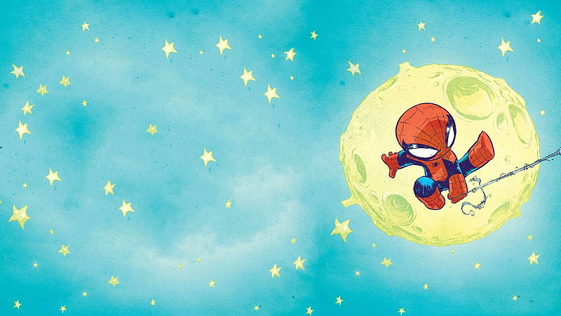 14 Chibi Spiderman ý tưởng marvel người nhện những anh hùng marvel