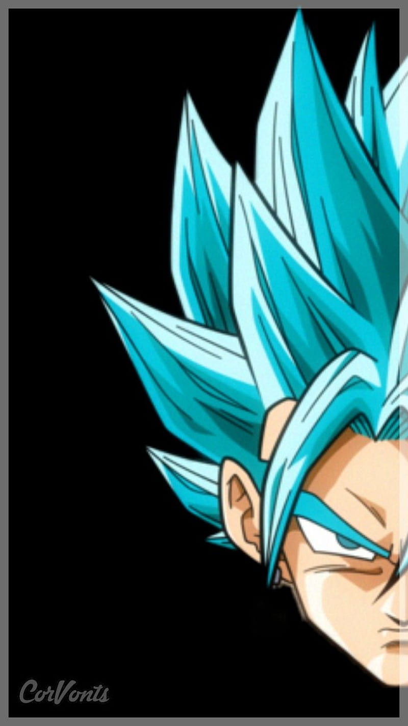 goku #saiyajin #dbz #cabelo #hair @lucianoballack - Super Saiyan Blue Goku  Dragon Ball Fighterz