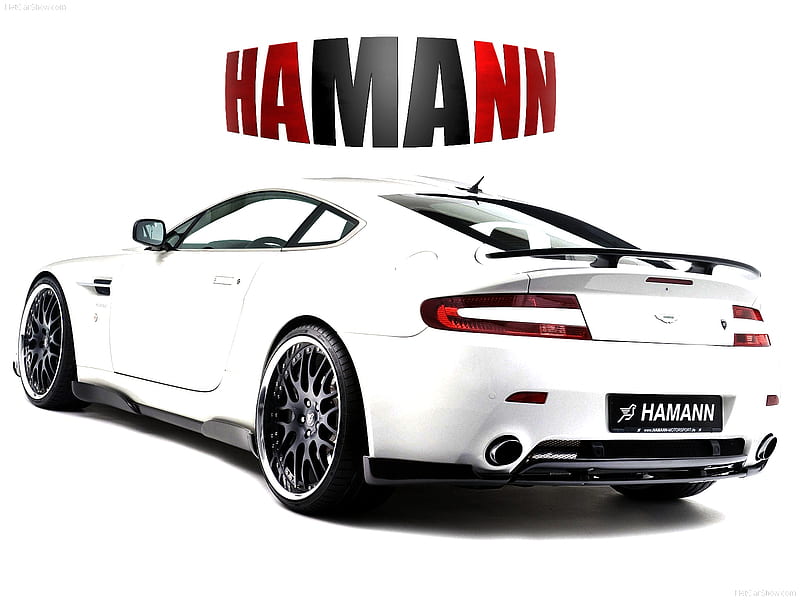 Aston Martin Vantage V8 Hamann, aston martin, v8, 2009, vantage, hamann, hop, tuning, gimp, HD wallpaper