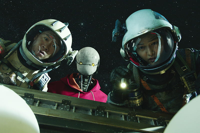 Movie, Space Sweepers, Song Joong-ki, Tae-ho (Space Sweepers), Jin Seon-kyu, Tiger Park (Space Sweepers), Bubs (Space Sweepers), HD wallpaper