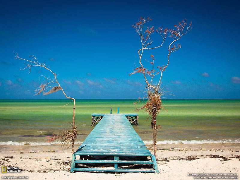 Playa Flamenco Cuba-National Geographic, HD wallpaper
