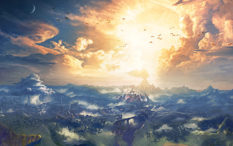 The Legend Of Zelda Map, the-legend-of-zelda, games, 2018-games, HD wallpaper