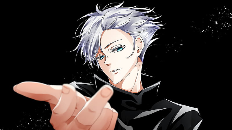 Satoru Gojo Dark Anime HD Wallpaper  Jujutsu Kaisen Manga Art by patrika