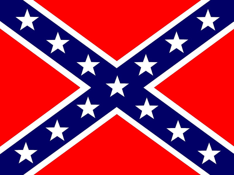 Confederate Flag, Southern States, USA, Flags, HD wallpaper
