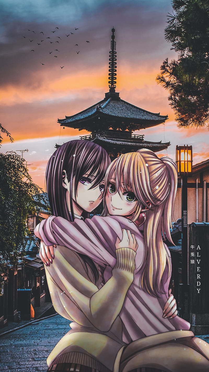 Citrus Anime Girls Love Manga Mei Romance School Yuzu Hd Phone Wallpaper Peakpx
