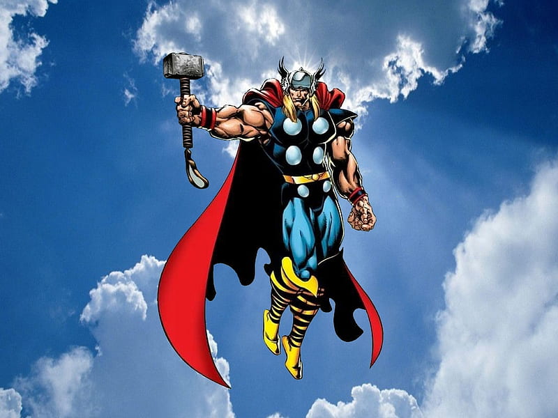 Thor, Comics, Superheroes, Marvel, HD wallpaper