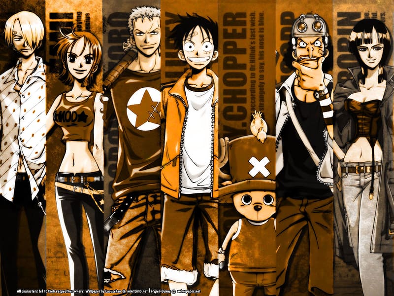 One Piece Characters Of One Piece 4K HD Anime Wallpapers, HD Wallpapers