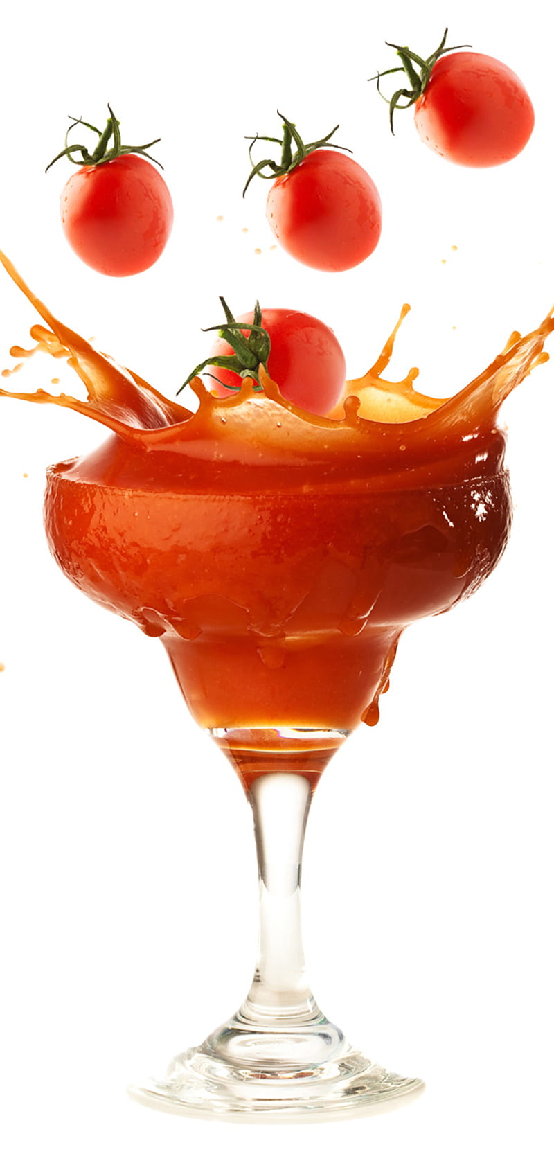 Juice Tomato, glass, HD phone wallpaper