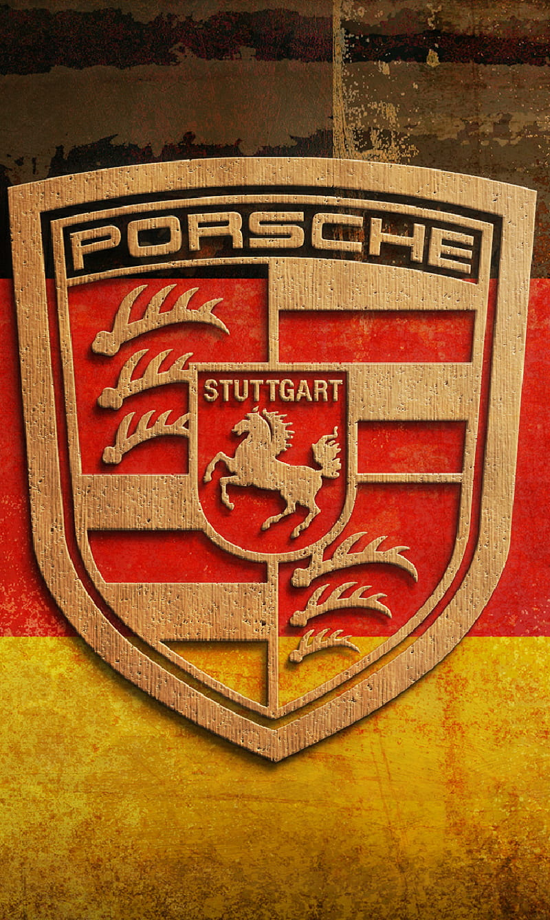 Porsche Logo, cool, nice, HD phone wallpaper