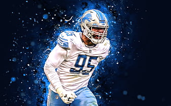 Detroit Lions, football, HD phone wallpaper