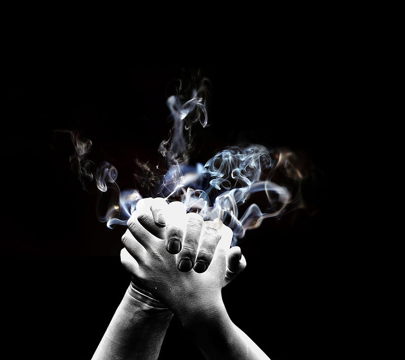 Smoke Hands, awesome, love, HD wallpaper | Peakpx
