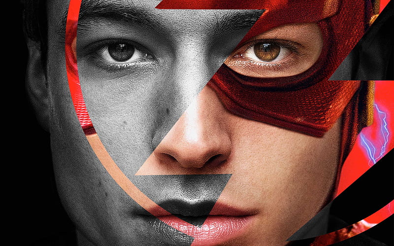 The Flash, Justice League, 2017, Season 2, Ezra Miller, American actor, HD wallpaper