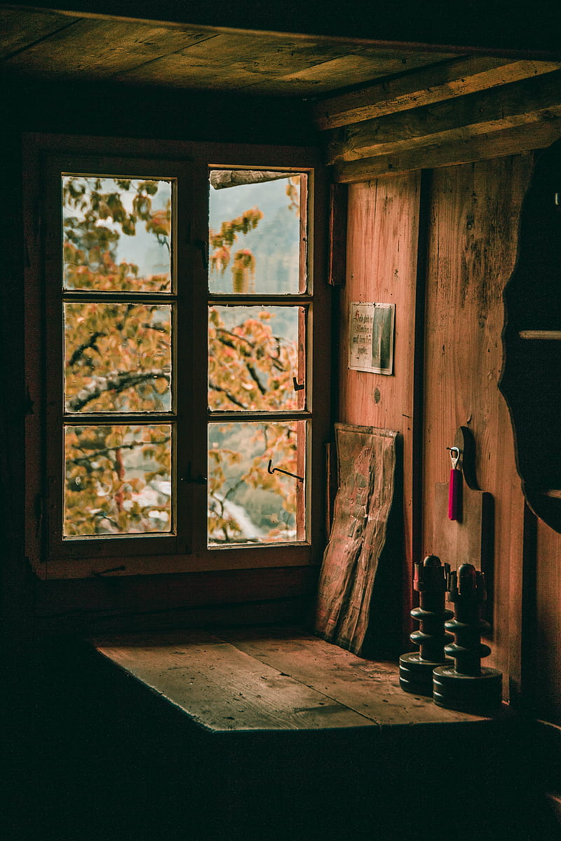window, room, interior, wooden, HD phone wallpaper