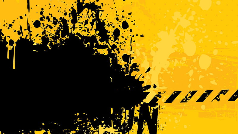 Grunge Abstract, grunge, graphics, yellow, abstract, vector, HD wallpaper |  Peakpx