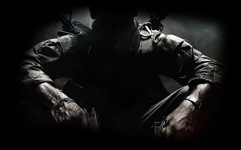Call of Duty Black ops, soldier, gun, cgi, dark, call of duty, HD wallpaper  | Peakpx