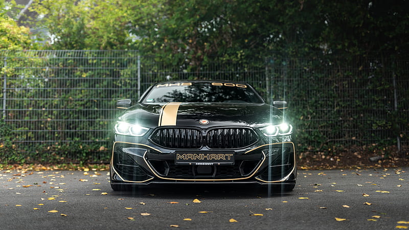 Bmw 8 series coupe manhart, front view, headlights, sport cars, Vehicle ...