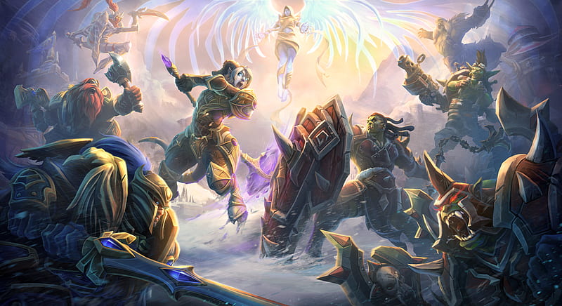 Heroes Of The Storm 10k, heroes-of-the-storm, 2017-games, games, HD wallpaper