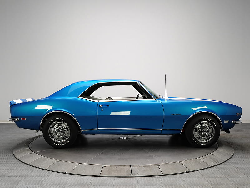 1968 Chevrolet Camaro Z28 RS, 1st Gen, Coupe, V8, car, HD wallpaper