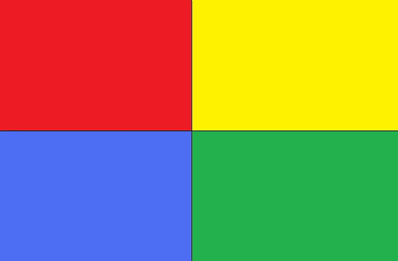 Four squares, game, colors, four, squares, HD wallpaper