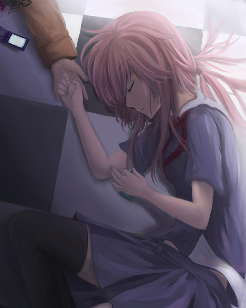 Mirai Nikki, anime girls, Gasai Yuno, HD phone wallpaper