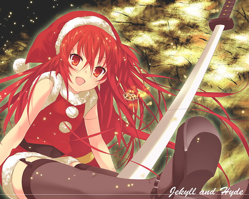 Long Sword, girl, sword, anime, cap, HD wallpaper