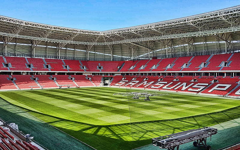 Samsun Stadium, R, Samsunspor Stadium, football stadium, soccer, Samsun, Turkey, Samsunspor FC, HD wallpaper