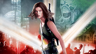 Quadro Pôster Filme Resident Evil 6 O Capítulo Final M1 60x90