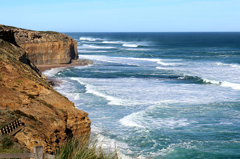 Scenic Of Beach During Daytime, HD wallpaper