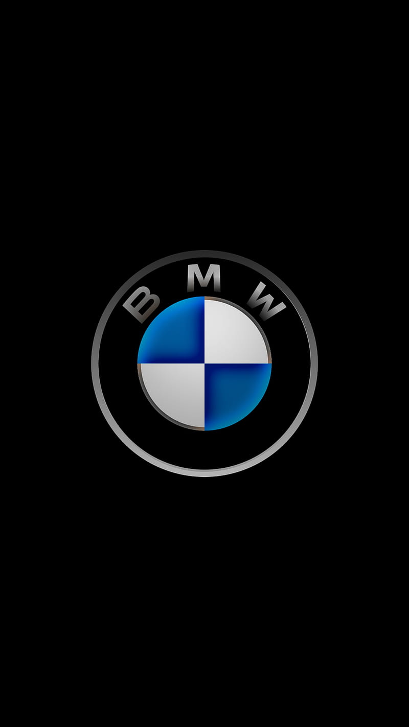 BMW Emblem 4K, Black Background, Logo Poster -  UK