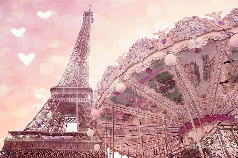 Paris in Love, dreamy, holidays, lovely, romantic, colors, love four  seasons, HD wallpaper | Peakpx