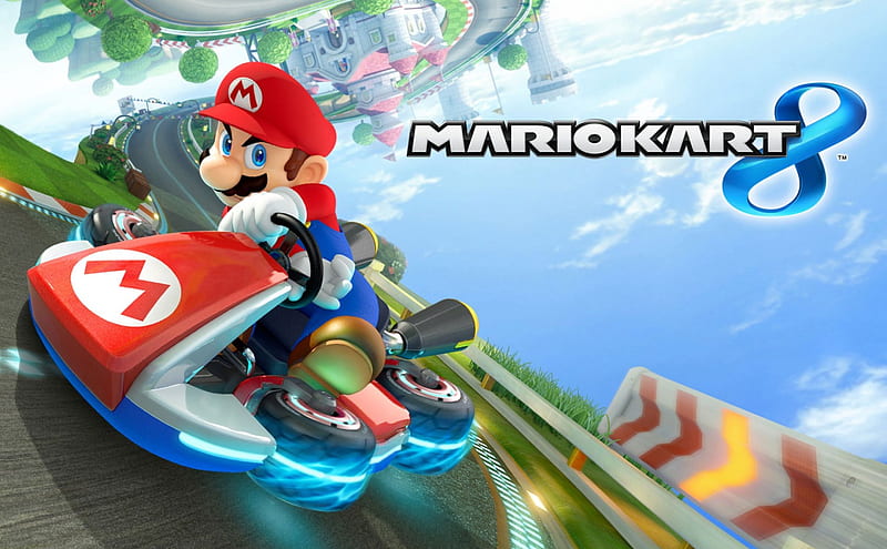 Mario Kart 8, Kart, Racing, 8, Mario, HD wallpaper