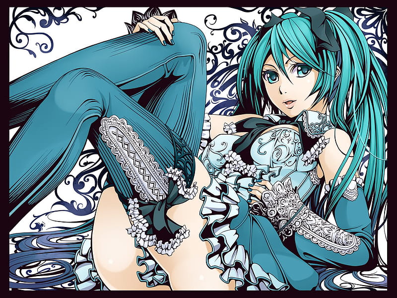 jomo .jpg, setting, miku, relaxing, HD wallpaper