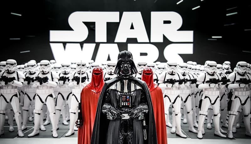 Star Wars, Sci Fi, Figurine, Darth Vader, Stormtrooper, HD wallpaper