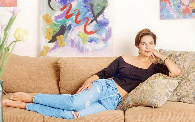 Sela Ward, celebrity, actress, people, HD wallpaper
