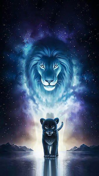 Lion Art, HD wallpaper | Peakpx