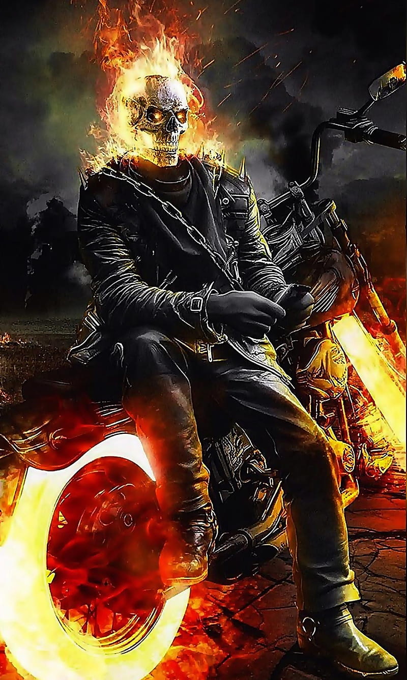 Ghost Rider 3, dragon, HD phone wallpaper | Peakpx