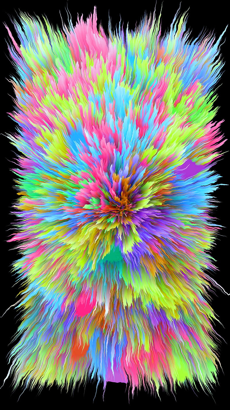 fuzzy wallz, furr, abstract, illusion, backgrounds, optical, designs, neon, HD phone wallpaper